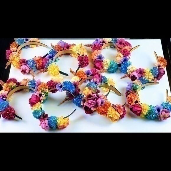 Handmade Spring/Festival/photoshoot Flower crowns main image 4